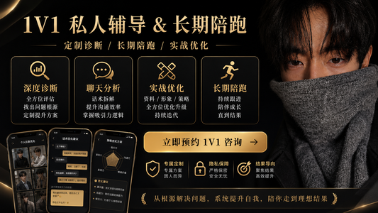 1v1私人辅导&长期陪跑